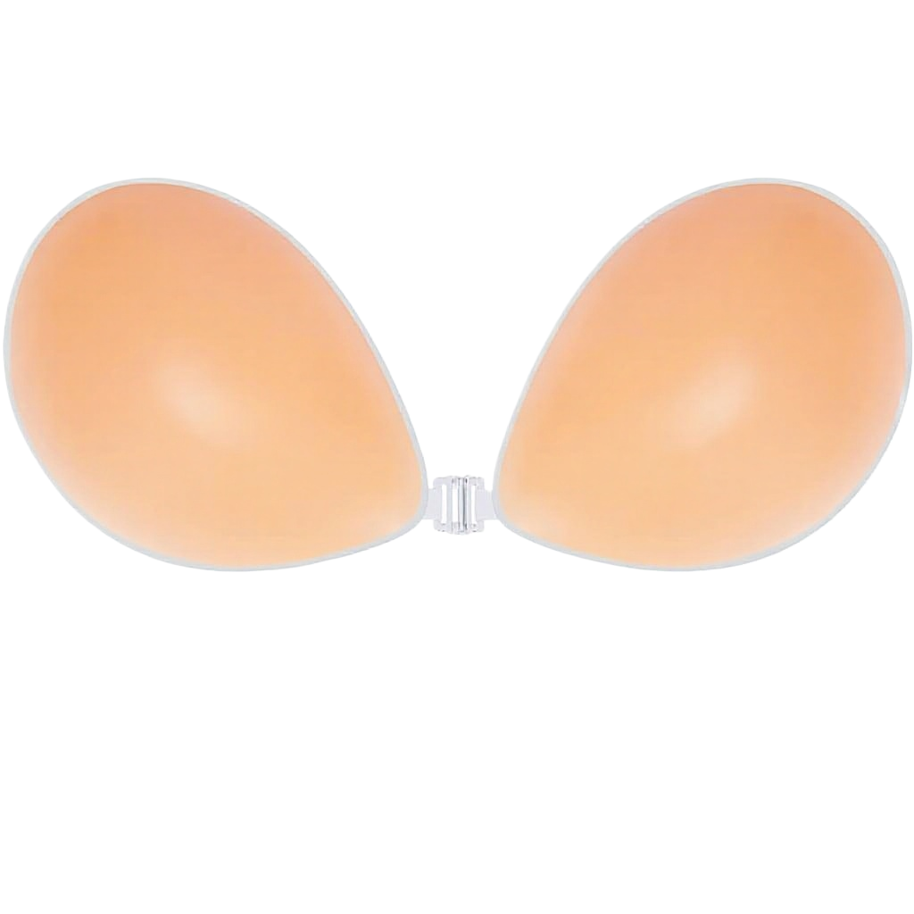 Silicone Bra Adhesive - Push-Up Wire-Free Solid Silicone Bra Reusable